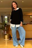 Made in Italy Conrad Body Skim Knit Jumper Black